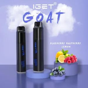 IGET GOAT BLUEBERRY RASPBERRY LEMON – 5000 PUFFS